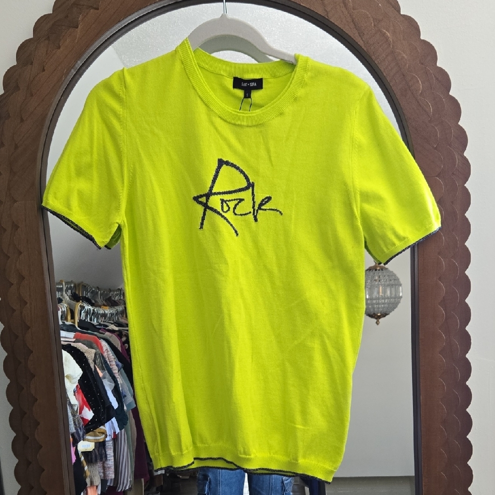 Saint + Sofia Rock Sweater NWT